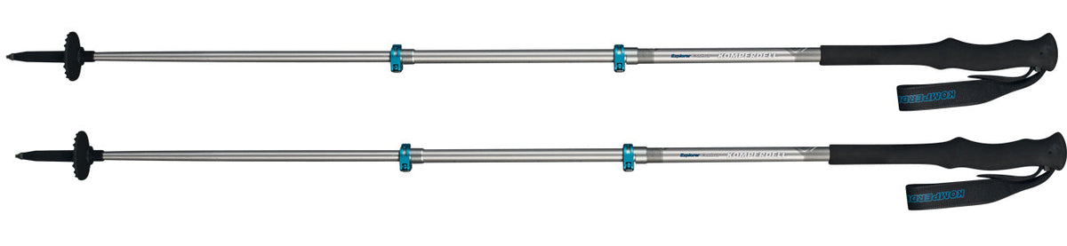 Komperdell Explorer Contour Power bețe de trekking Expedition cu sistem de reglare Lock 3.0