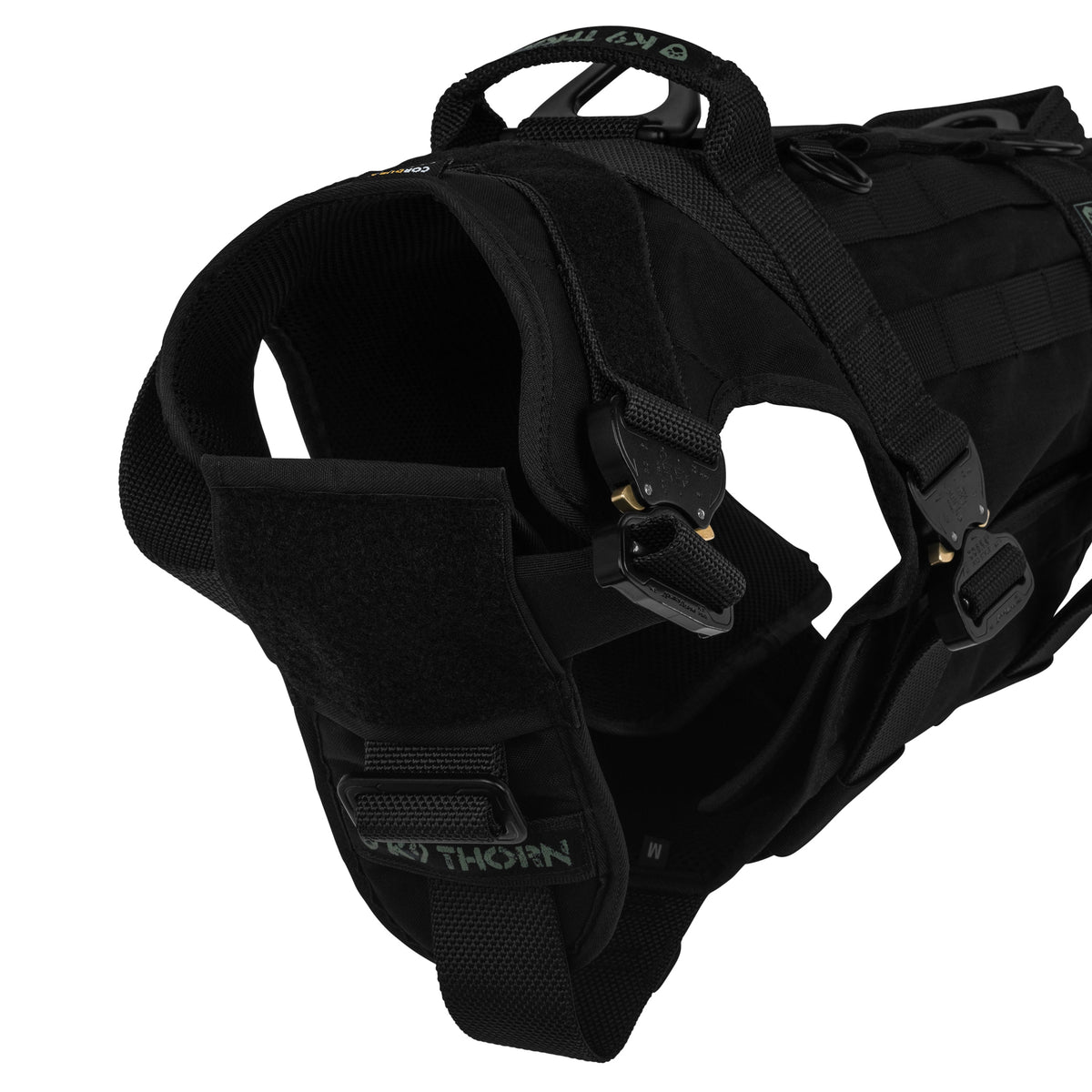 K9 Thorn taktický postroj Cordura, čierny