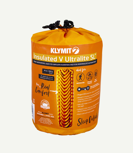 Klymit Ultralite SL saltea de dormit izolată V, portocalie