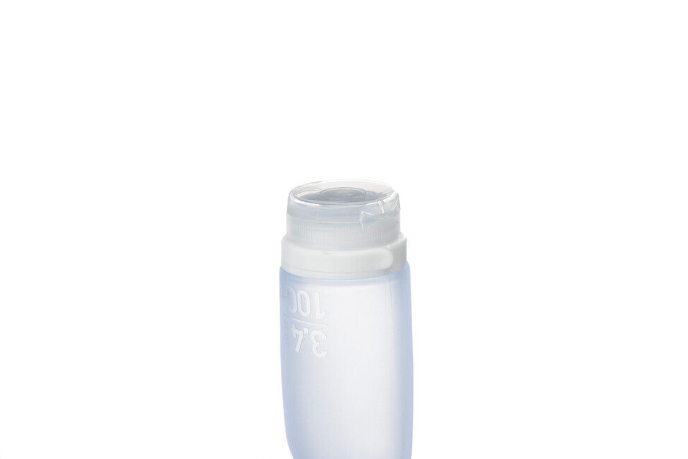 Humangear GoToob+ recipient din silicon pentru lichide 100 ml culori, albastru