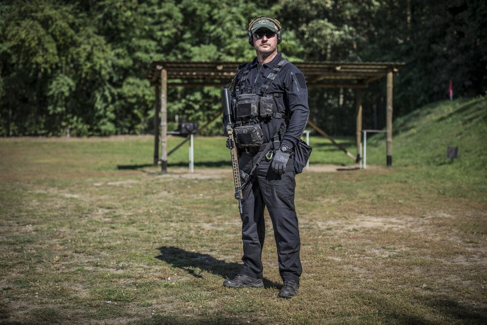 Helikon-Tex TMR vestă tactică, Shadow Grey / Black