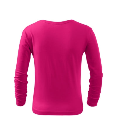 Malfini Fit-T LS tricou cu mânecă lungă pentru copii, roz