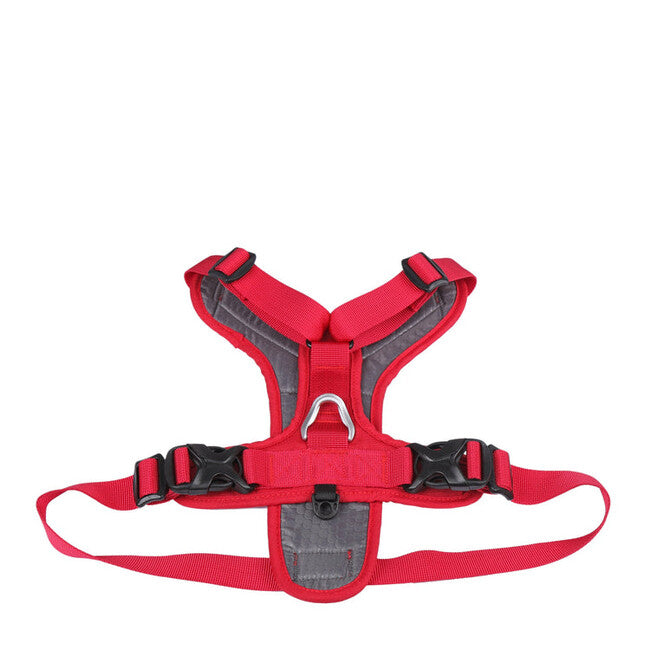 Mountain Paws Dog Harness ham căptușit pentru câini, roșu, extra mare