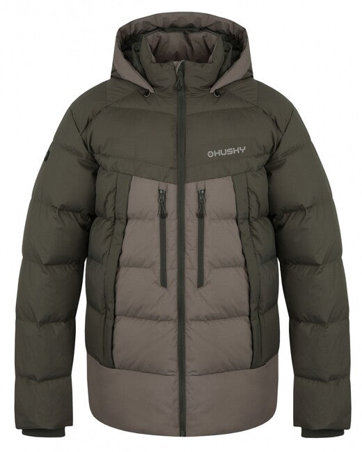Husky Durra geacă puf pentru bărbați, khaki