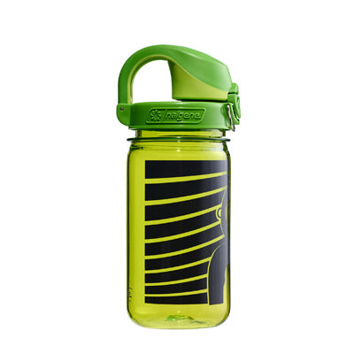 Nalgene Grip-n-Gulp Sustain sticlă de apă pentru copii, green monkey, 0,35 L