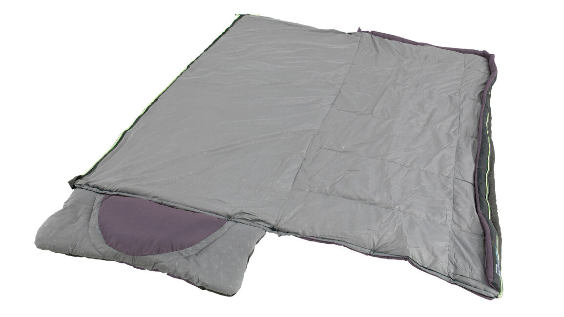 Outwell Contour sac de dormit stânga, dark purple