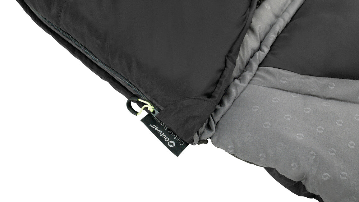 Outwell Contour sac de dormit stâng, midnight black