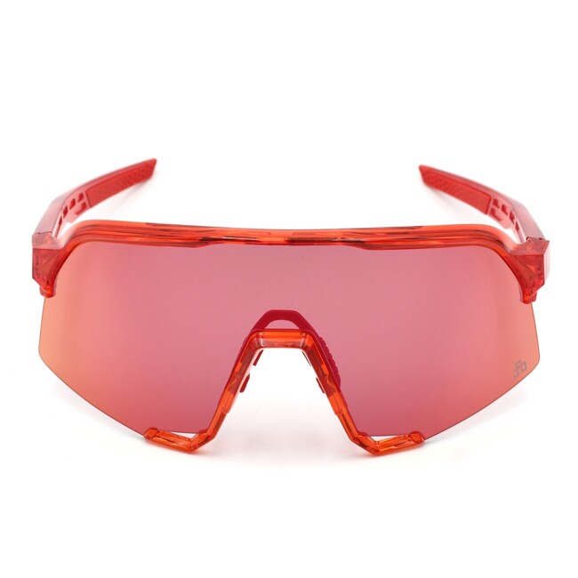 100% S3 LE ochelari de soare, Gloss Translucent Red, Hiper Red Mirror - Peter Sagan