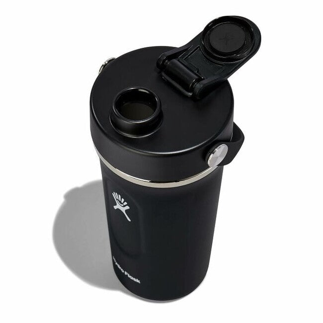 Hydro Flask Shaker Bottle sticlă pentru shake 24 OZ 710ml, neagră