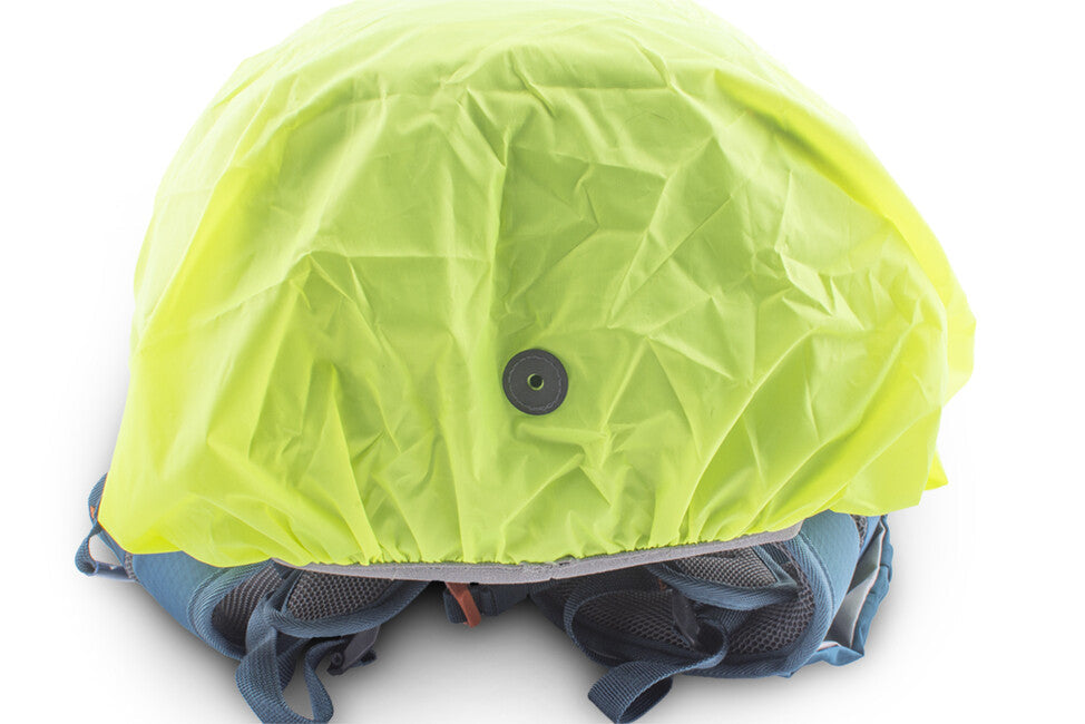 Pinguin Raincover husă de ploaie pentru rucsac 15-35L, galbenă-verde