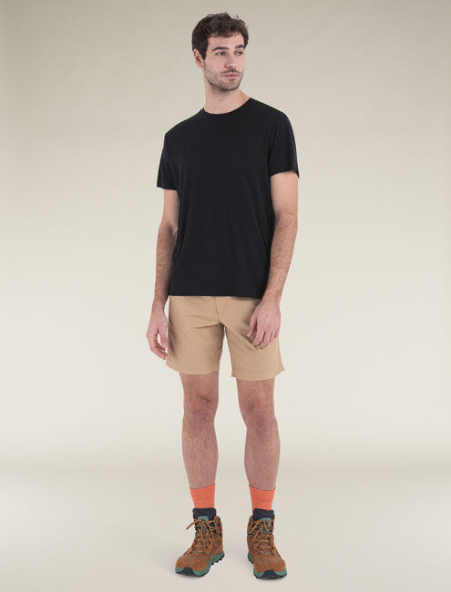 Icebreaker 150 Tech Lite III Merino tricou pentru bărbați cu mânecă scurtă, negru