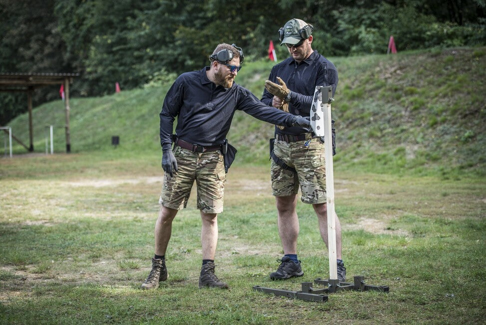 Helikon-Tex Flex 8,5" pantaloni scurți tactici urbani NyCo Ripstop, MultiCam