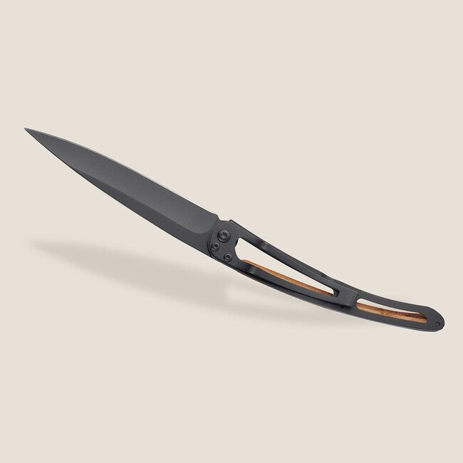 Deejo Wave briceag Ocean negru juniper wood wave