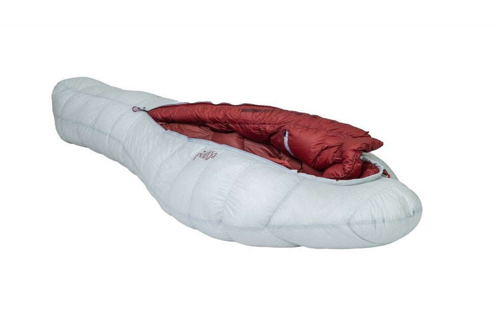 Patizon G1100 sac de dormit de iarnă M, Silver/red, Stânga
