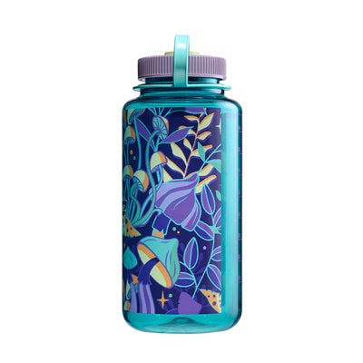 Nalgene WM Sustain sticlă 1 L, botanical mushrooms
