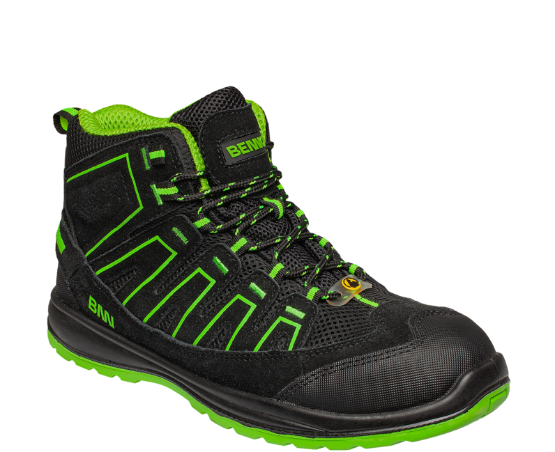 BENNON ALEGRO S1P ESD pantofi de lucru, verzi
