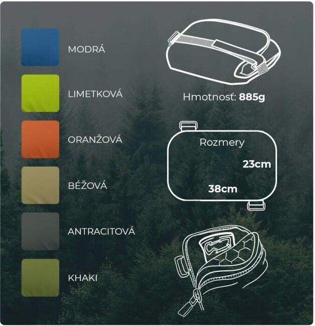 Mosh Kamper pernă de ședere outdoor, verde deschis/neagră
