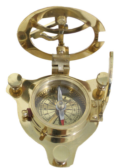 Origin Outdoors Sundial busolă clasică, alamă