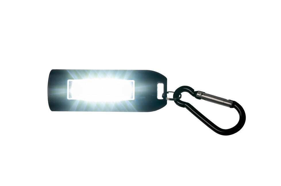 BasicNature breloc USB LED, negru