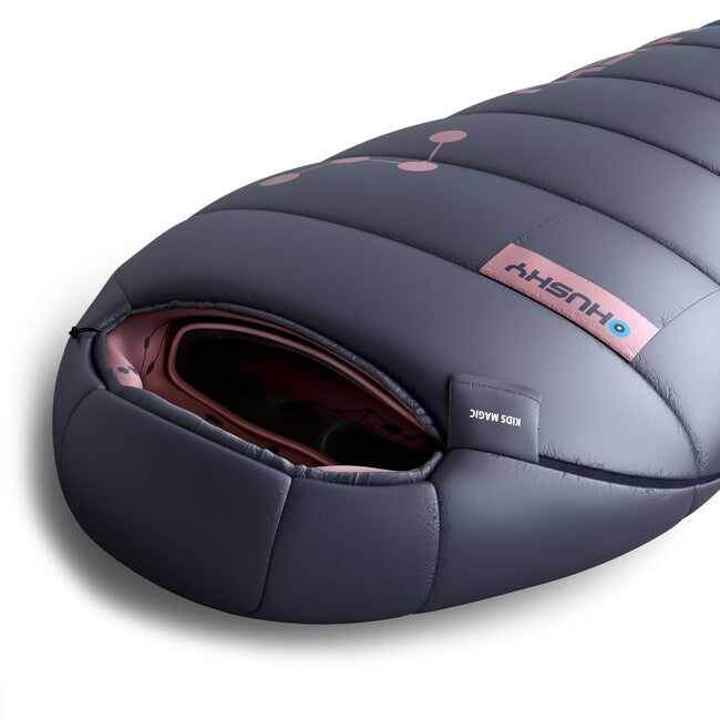 HUSKY Kids Magic sac de dormit sintetic trei sezoane pentru copii -15, albastru/violet