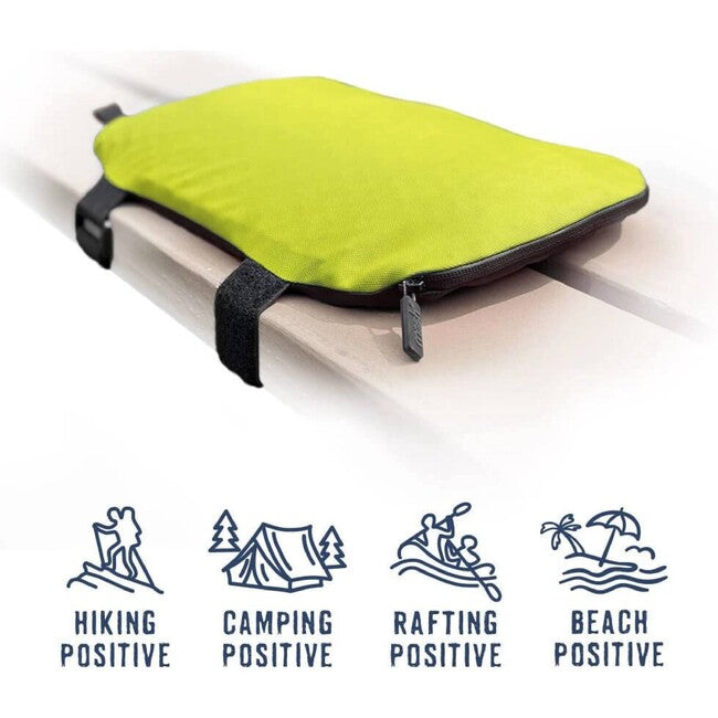 Mosh Kamper pernă de ședere outdoor, verde deschis/neagră
