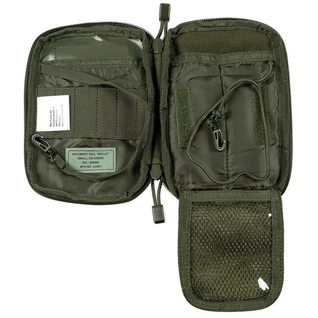 MFH geantă pentru documente/smartphone MOLLE, OD green