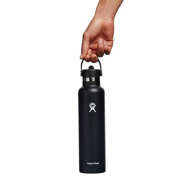 Hydro Flask Standard Mouth Flex Cap termocană 24 OZ 710ml, negru