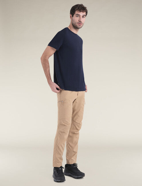Icebreaker 150 Tech Lite III Merino tricou pentru bărbați cu mânecă scurtă, bleumarin