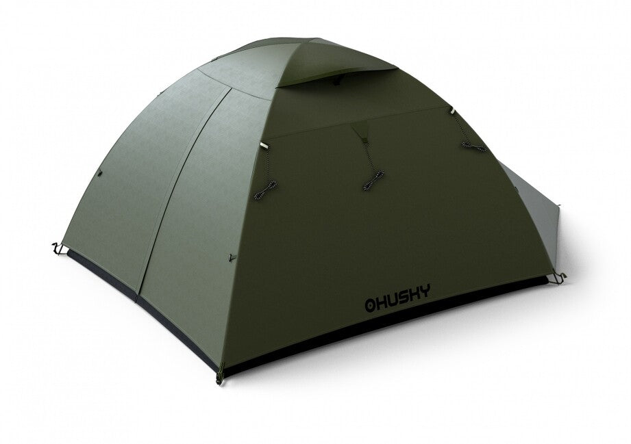 Husky Beast 3 cort extrem pentru 3 persoane, dark green