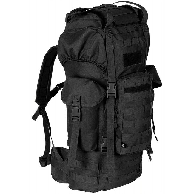 MFH rucsac MOLLE 65L, tijă de aluminiu, negru