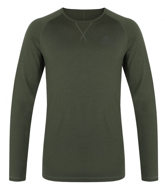 HUSKY Merow tricou termic cu mânecă lungă pentru bărbați, verde