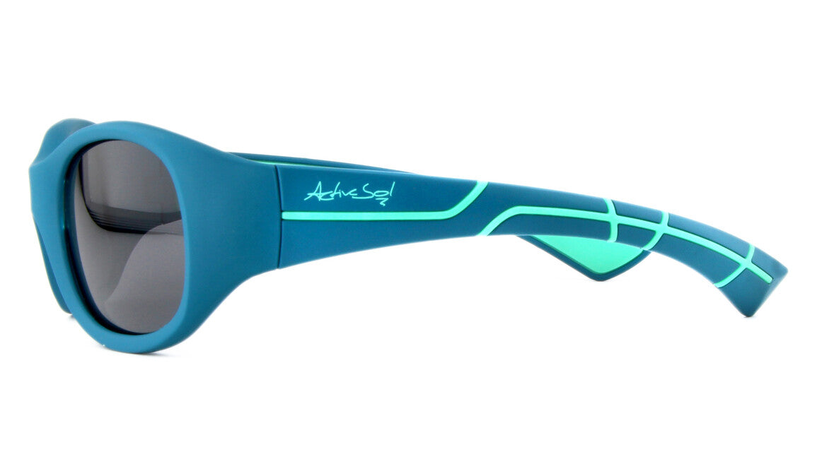 ActiveSol @school Kids ochelari de soare polarizați pentru copii sports, petrol/turquoise