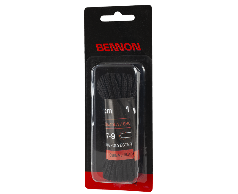 BENNON Laces Black Box șireturi pentru pantofi 170 cm