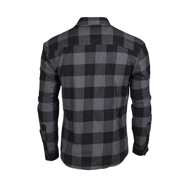 Mil-Tec cămașă flanelă UȘOARĂ, neagră/gri