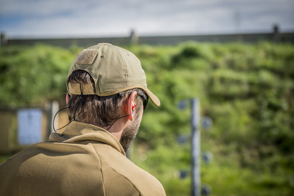 Helikon-Tex șapcă PolyCotton Ripstop cu logo, Coyote / Olive Green