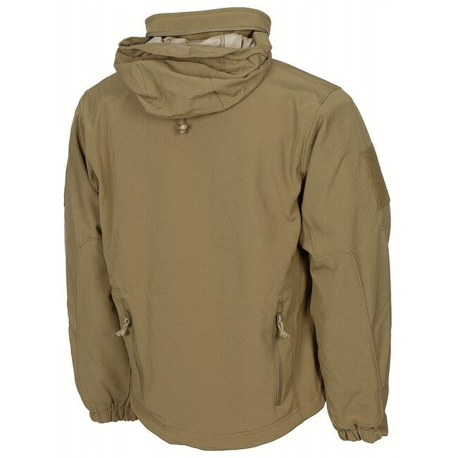 MFH Professional Scorpion geacă softshell, coyote tan
