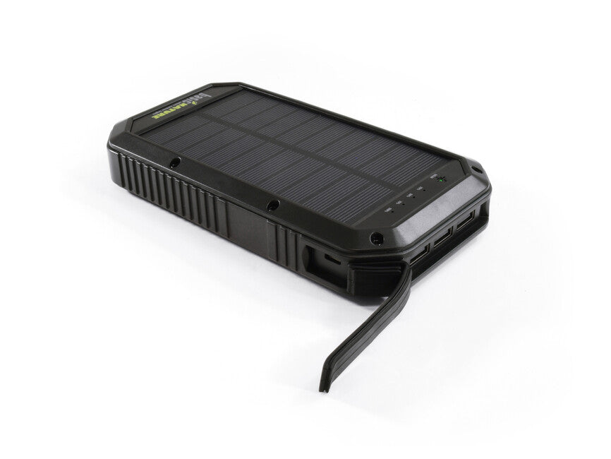 BasicNature powerbancă 20K cu încărcare wireless Qi și panou solar