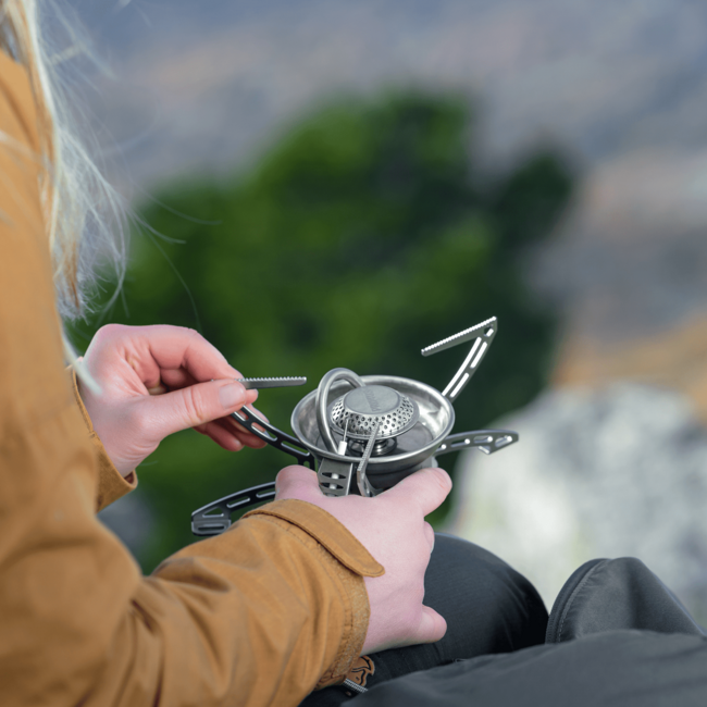 PRIMUS EasyFuel II arzător de camping cu gaz Piezo