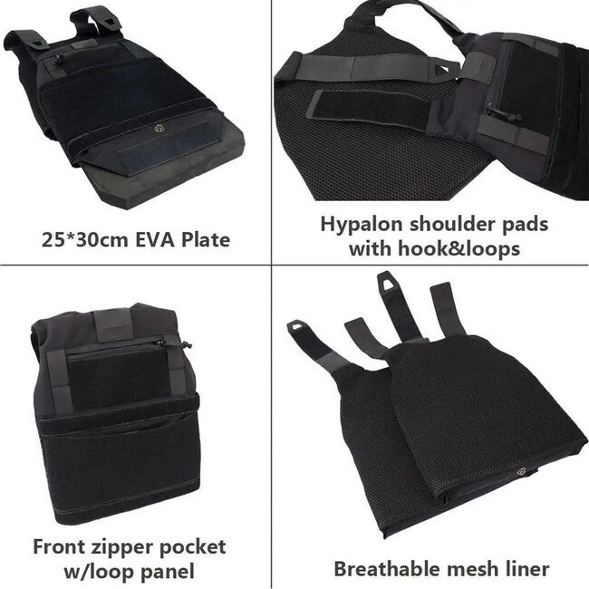 DRAGOWA Tactical Lightning vestă tactică, gri