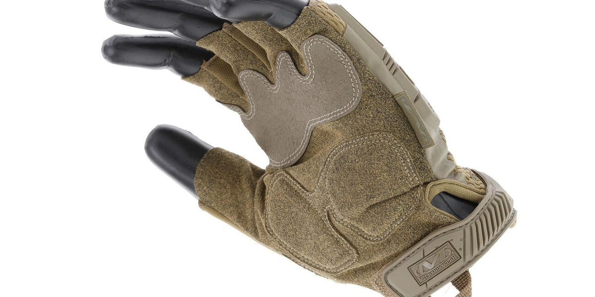Mechanix M-Pact mănuși cu protecție la impact fără degete, coyote