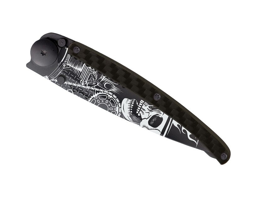 Deejo Tattoo Serration briceag carbon, Ride or Die