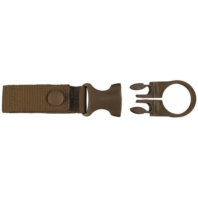 MFH suport MOLLE pentru sticlă din plastic, coyote