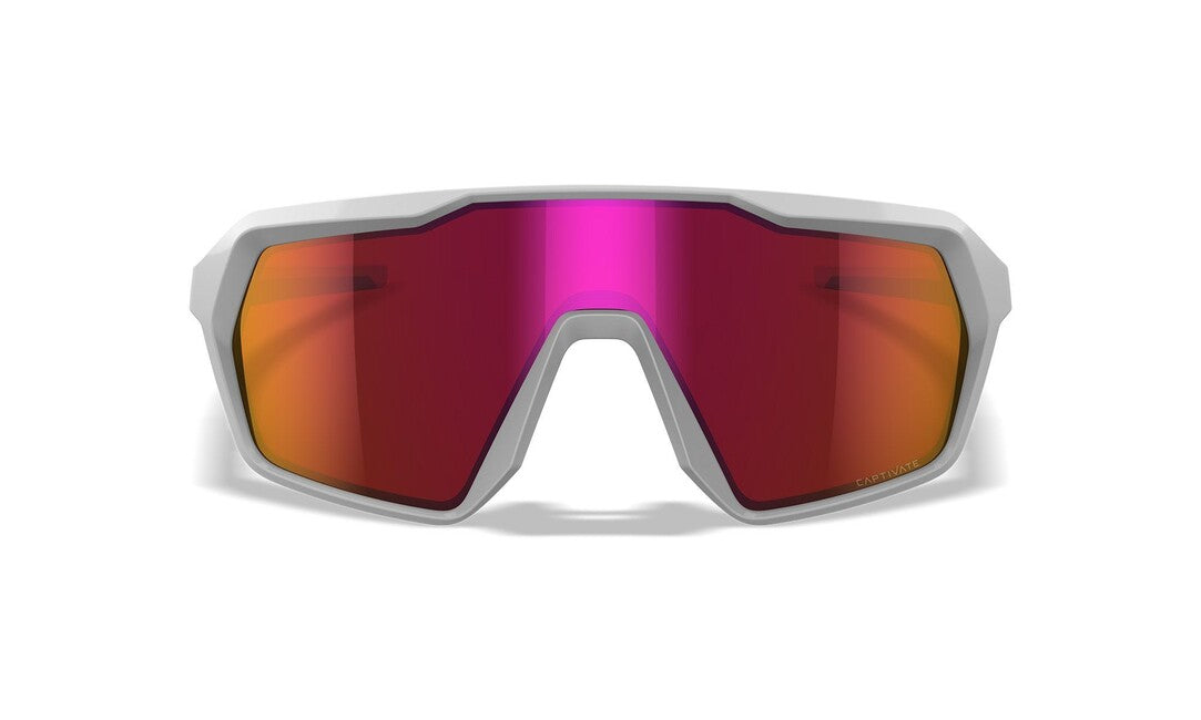 Wiley X Citadel ochelari de soare, Captivate red mirror/polished white