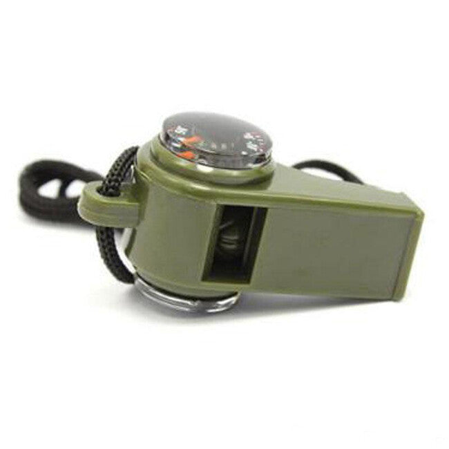 Origin Outdoors 3 in 1 Survival fluieră, oliv
