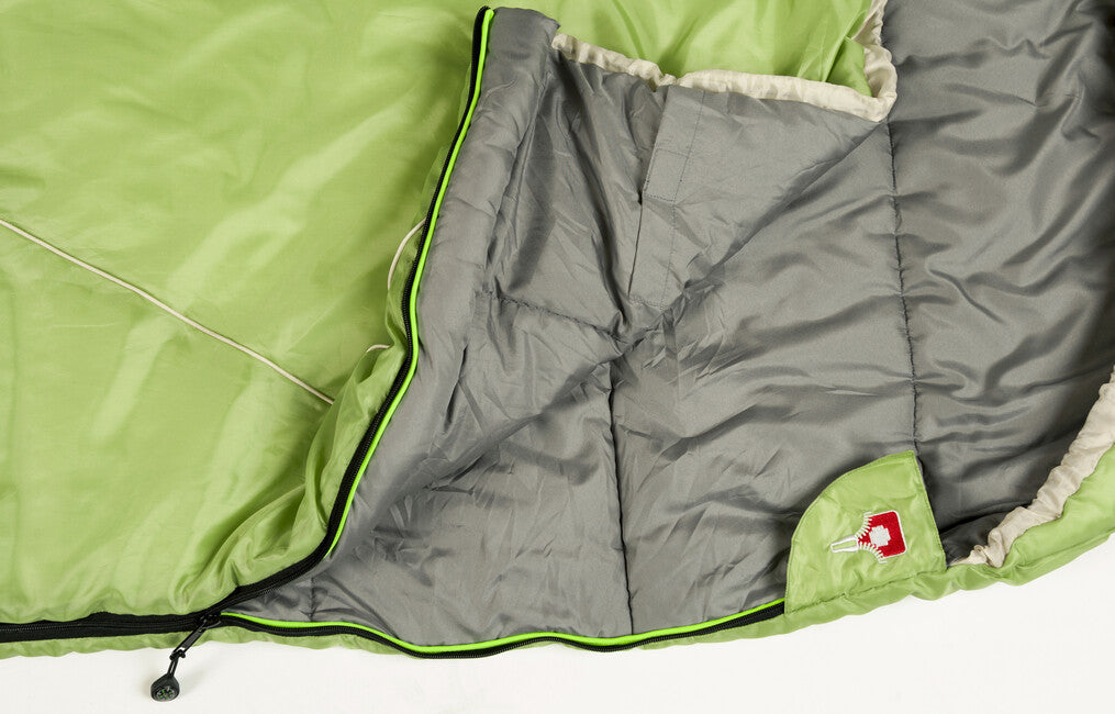 Grüezi-Bag Cloud Grüezi sac de dormit cu fermoar pe partea stângă