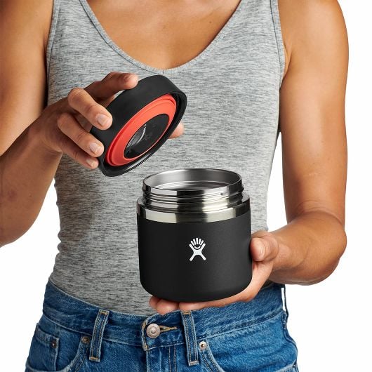 Hydro Flask Termos pentru mâncare Insulated Food Jar 20 OZ 591 ml, black