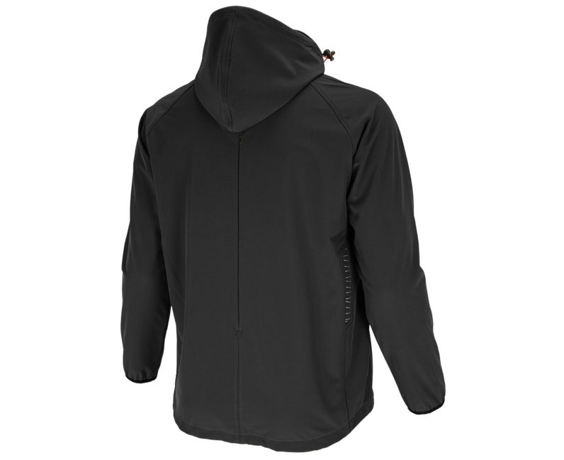 BENNON FORCE geacă softshell, neagră/roșie