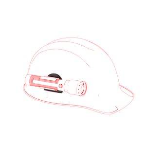LEDLENSER Euroslot Tip A suport pentru cască