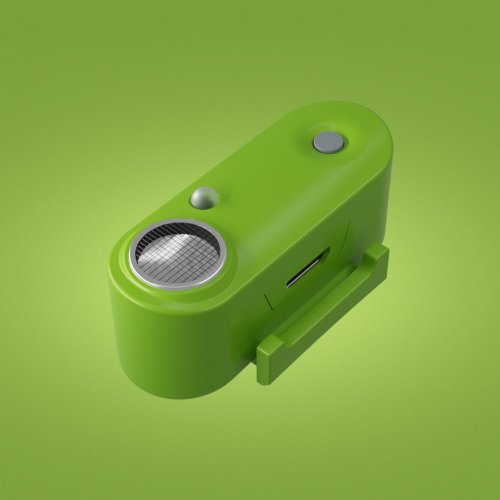 Tickless Active dispozitiv ultrasonic anti-căpușe, verde