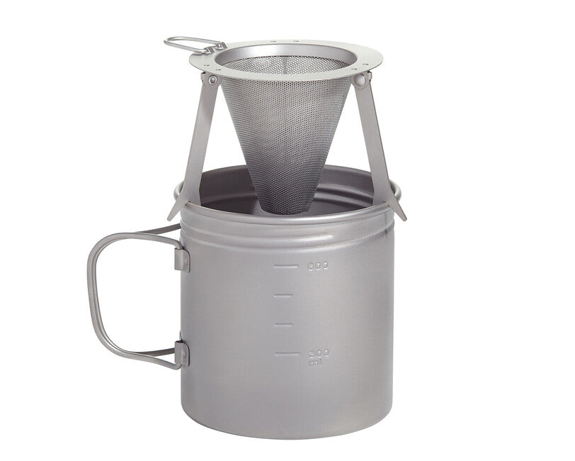 Vargo filtru de cafea din titan
